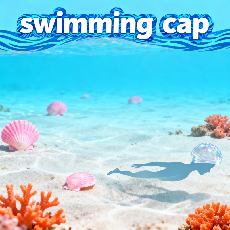 Swim Hat Silicone - Comfortable Kids Swim Cap Silicone Material