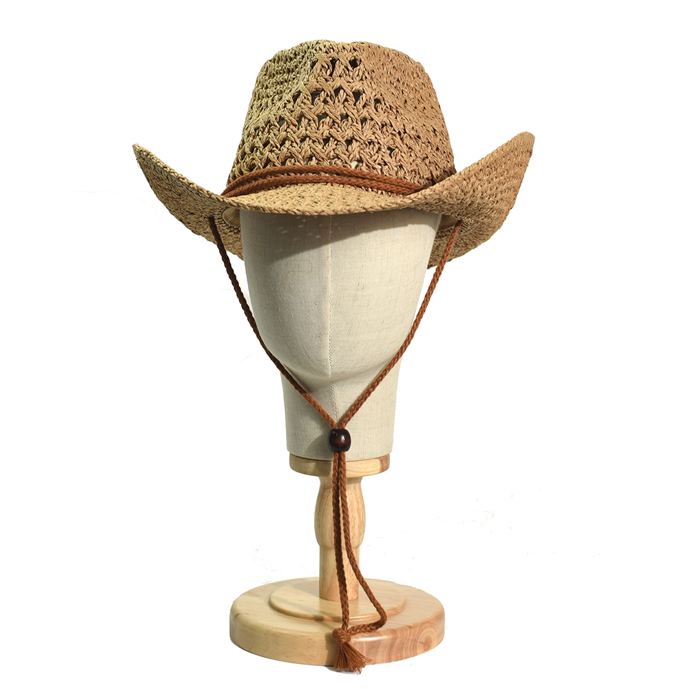 Cowboy Hat Straw - Panama Soft Handmade Cowboy Straw Hat