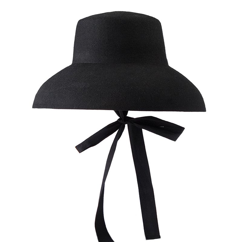 Retro Style Pure Wool Hat Wide - Fedora Hat Wool recension och pris