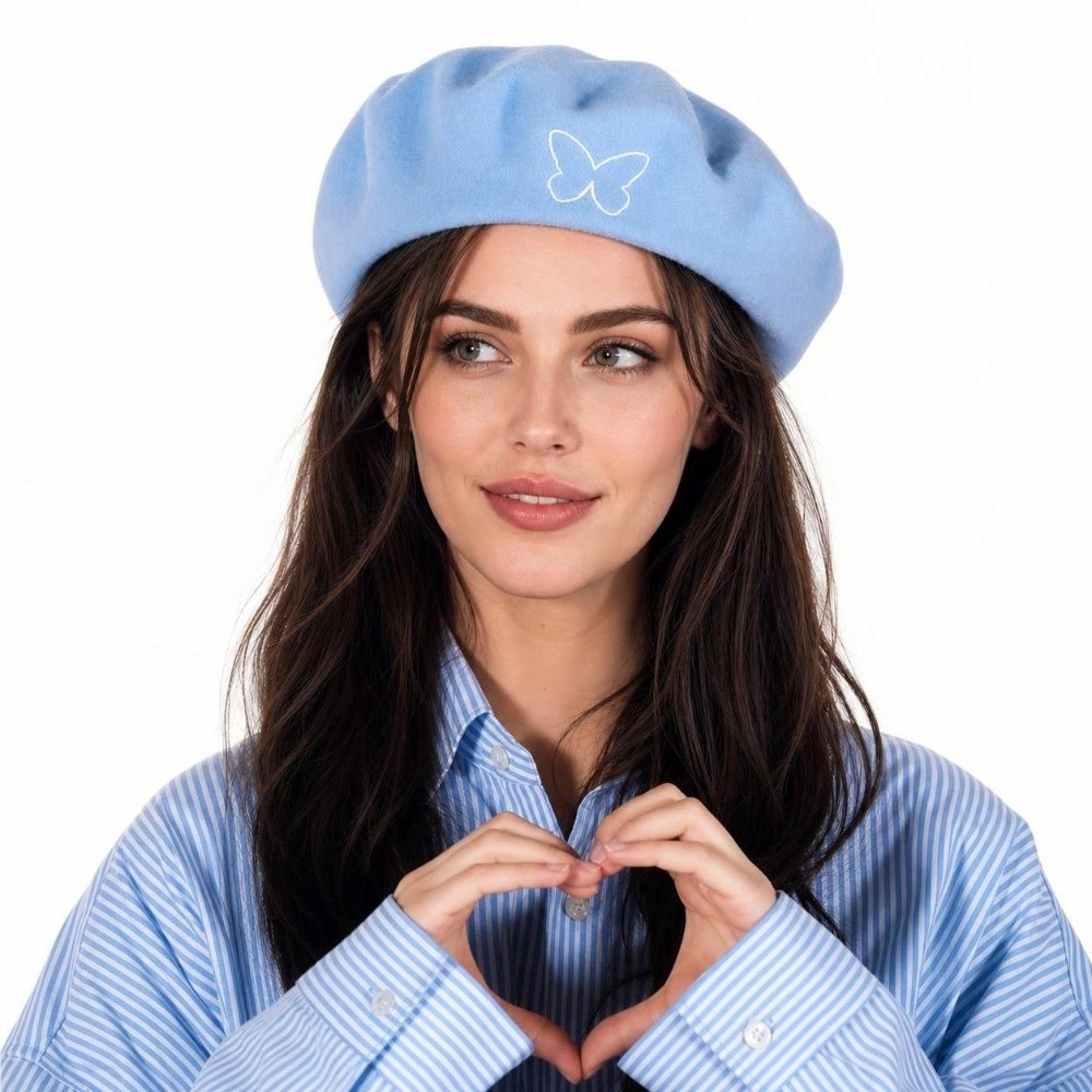 Fashion Warm Winter Wool Beret - Beret French Wool recension och pris
