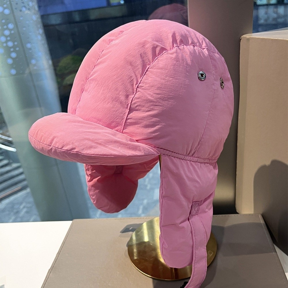 Solid Color Padded Bomber Hats - Trapper Hat Ear Flap recension och pris