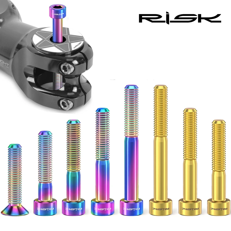 RISK Bike Titanium Bolt Screw  - Snapback Hat Flat recension och pris