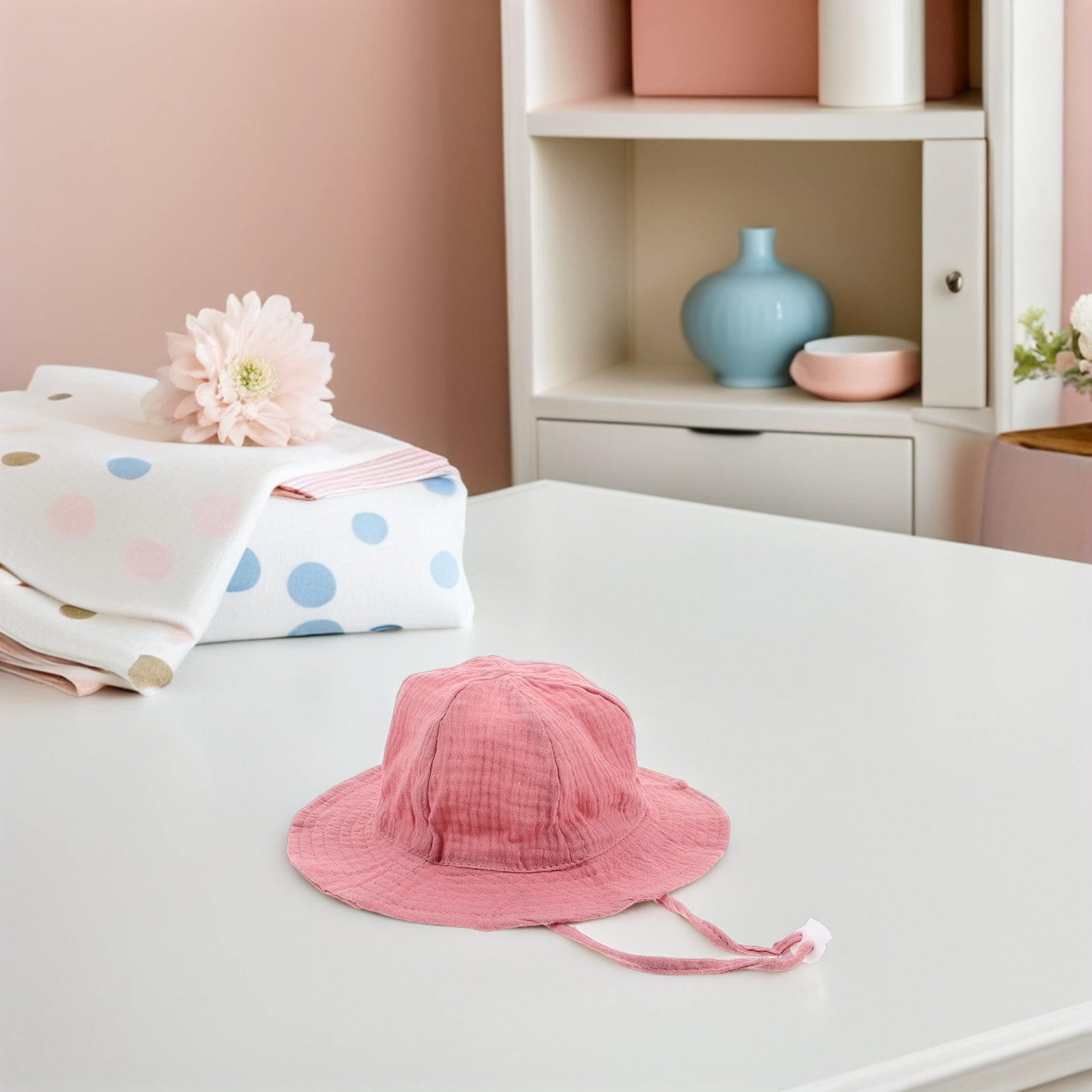 Toddler Sun Hat Cotton Bucket  - Sun Hat Wide Brim recension och pris