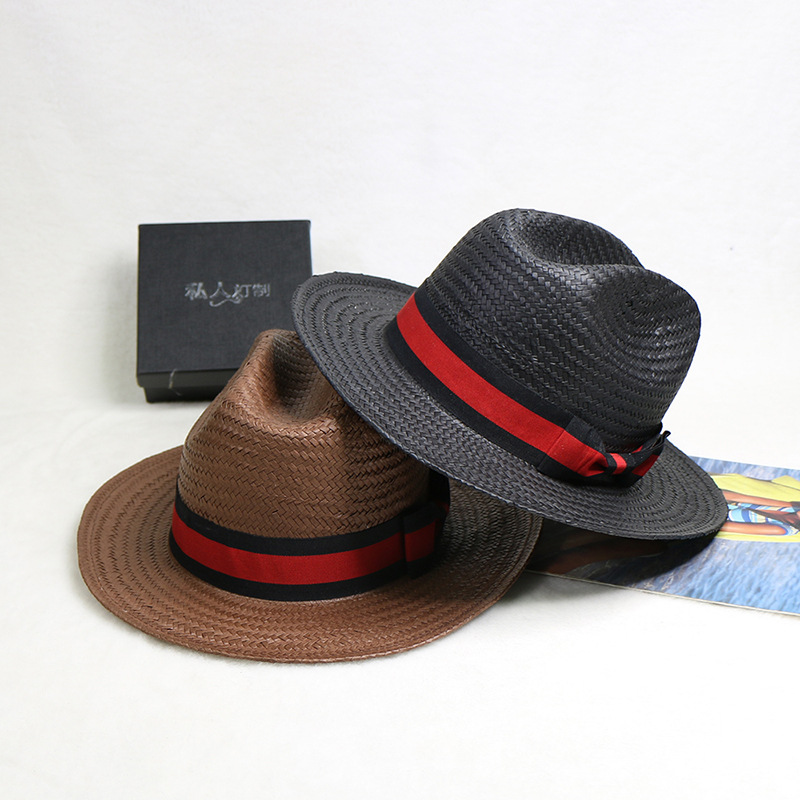 Hand Woven Straw Hat Jazz Cowb - Cowboy Hat Straw recension och pris