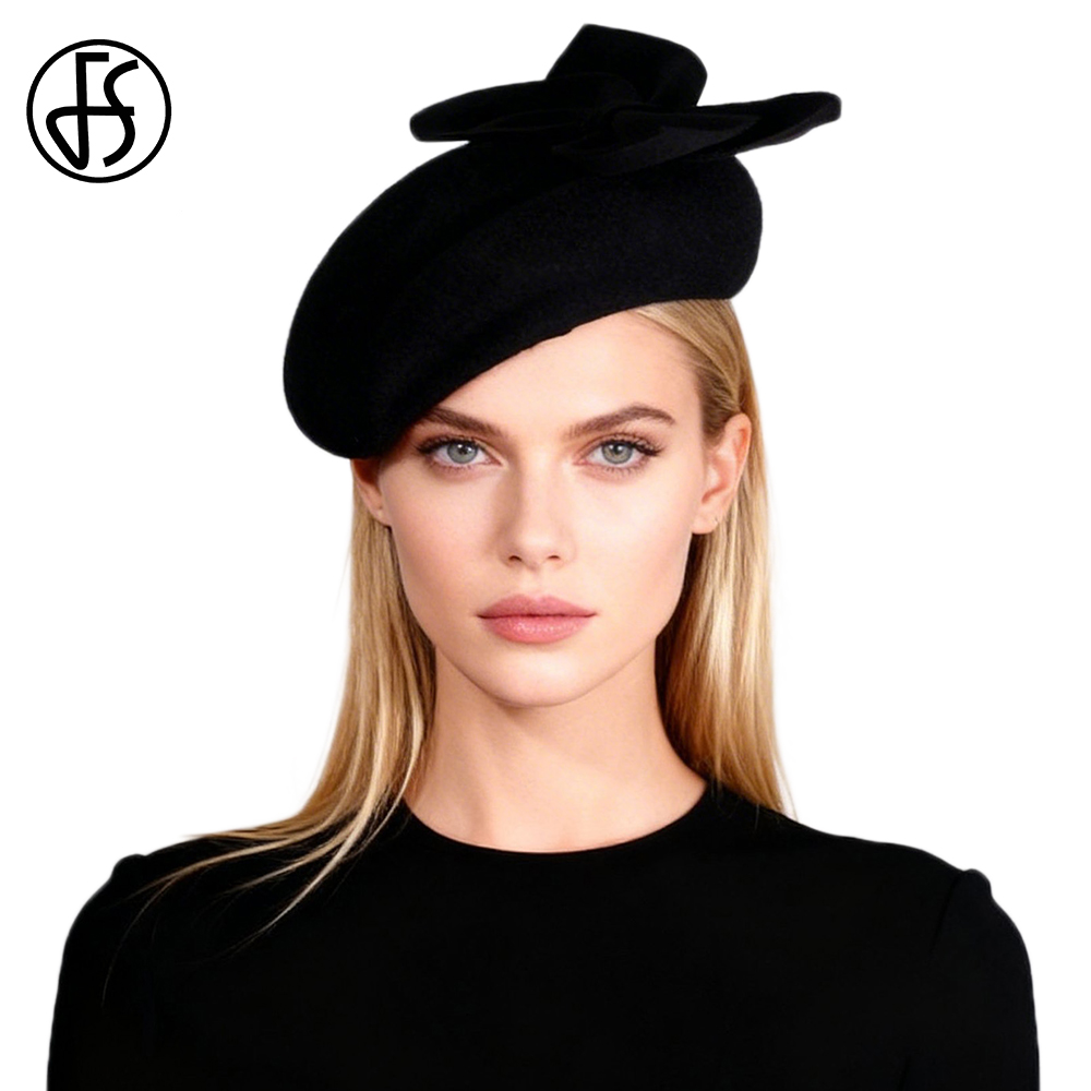FS Black White Wool French Ber - Beret French Wool recension och pris
