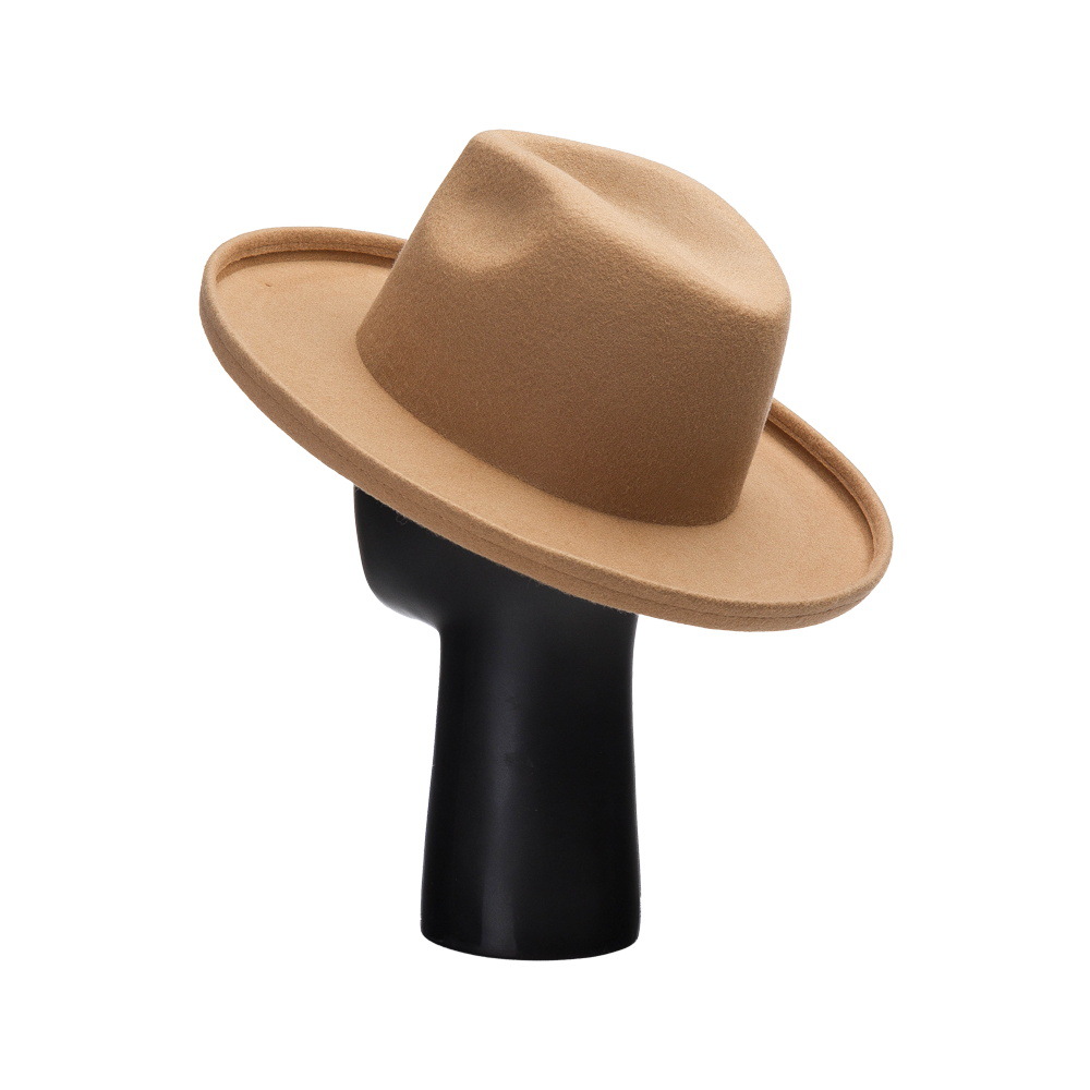 New Autumn Winter Style Rolled - Fedora Hat Wool recension och pris