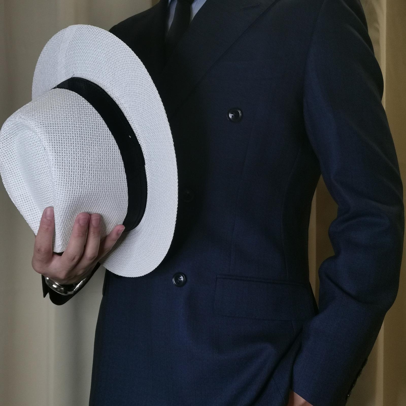 Men Summer Panama Straw Hat Na - Cowboy Hat Straw recension och pris