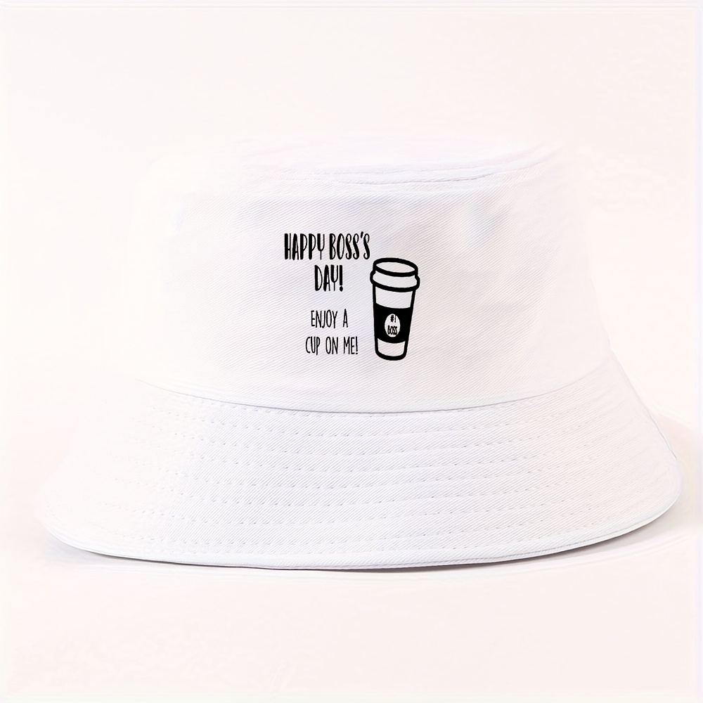 1pc Boss, Cup Fashionable Poly - Bucket Hat Cotton recension och pris