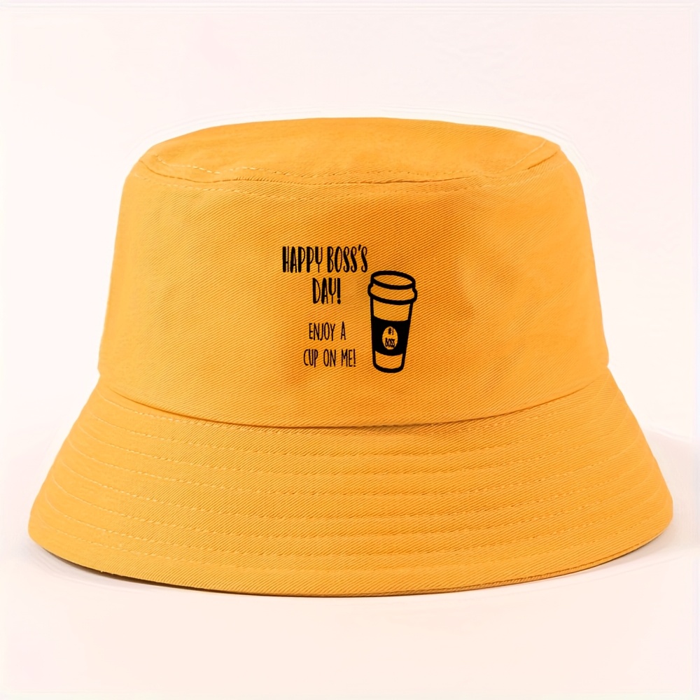 1pc Boss, Cup Fashionable Poly - Bucket Hat Cotton recension och pris