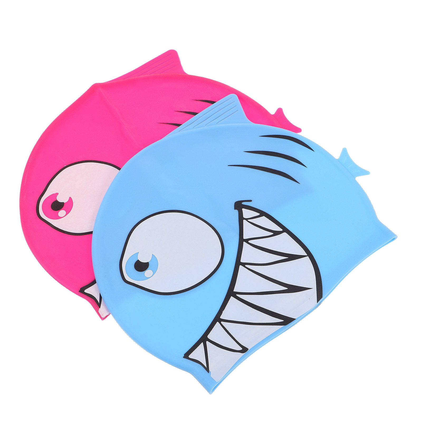 2Pcs Children Silicone Swim Ca - Swim Hat Silicone recension och pris