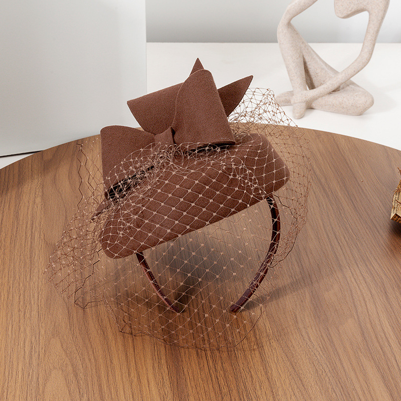 French Black Beret Fascinator  - Beret French Wool recension och pris