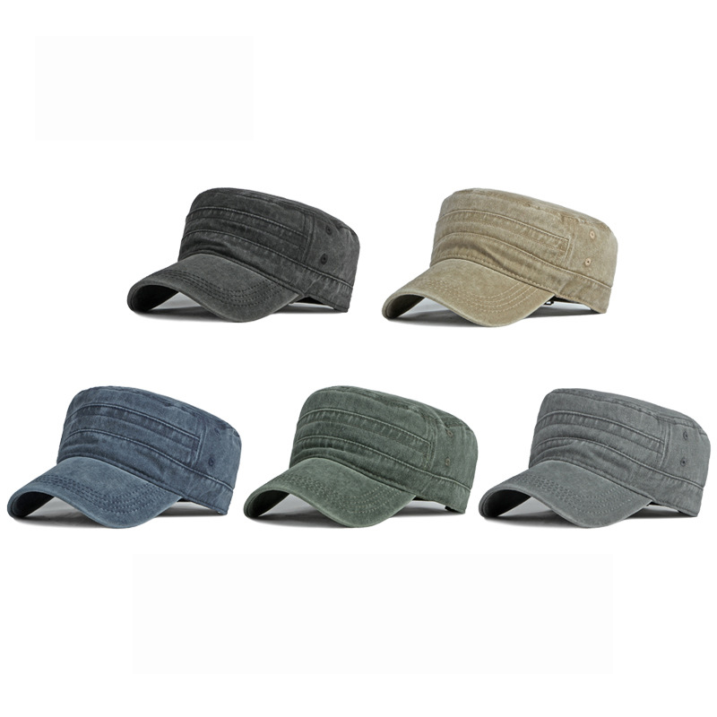 Spring Summer Short Brim Army  - Snapback Hat Flat recension och pris
