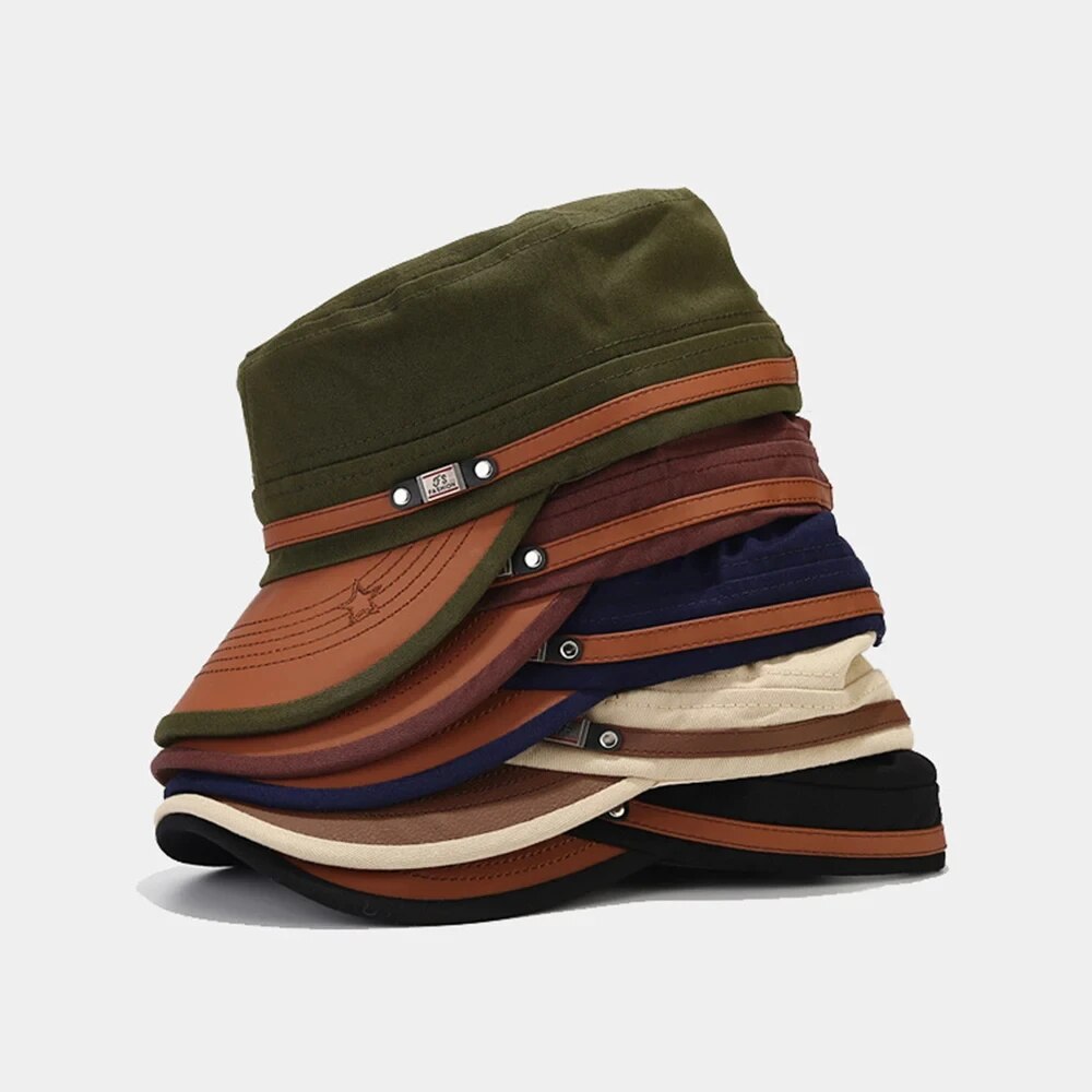 Casual Cadet Hat Man Flat Top  - Dad Hat Cotton recension och pris