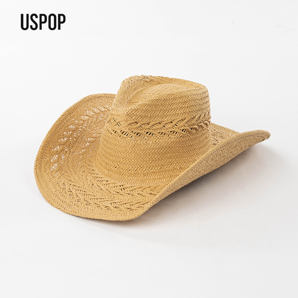 USPOP Women Summer Straw Cowbo - Cowboy Hat Straw recension och pris