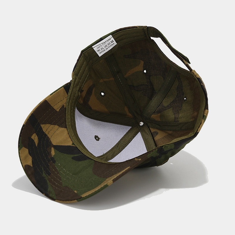 Woodland Camouflage Baseball C - Dad Hat Cotton recension och pris