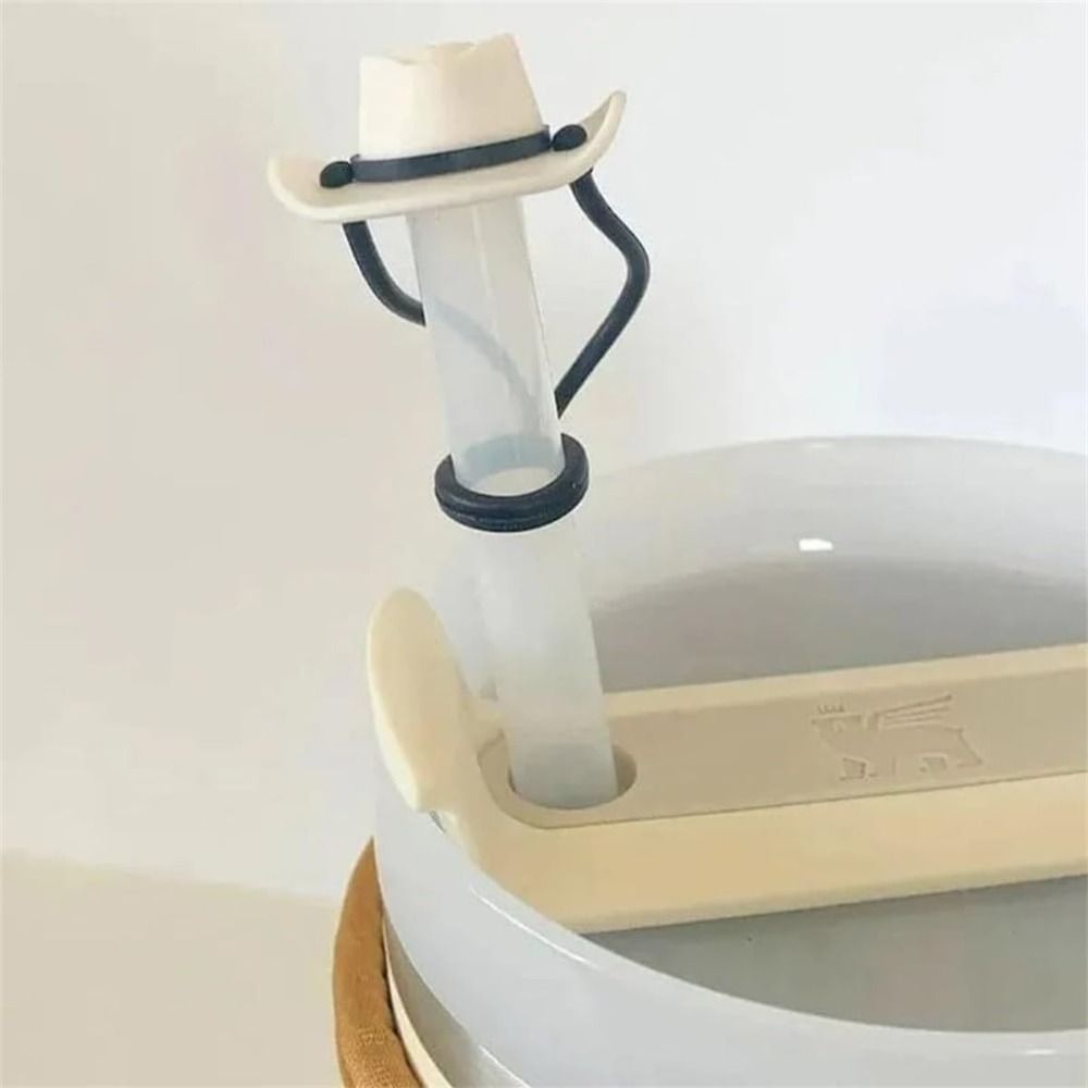 1/4Pcs Airtight Silicone Cowbo - Cowboy Hat Straw recension och pris