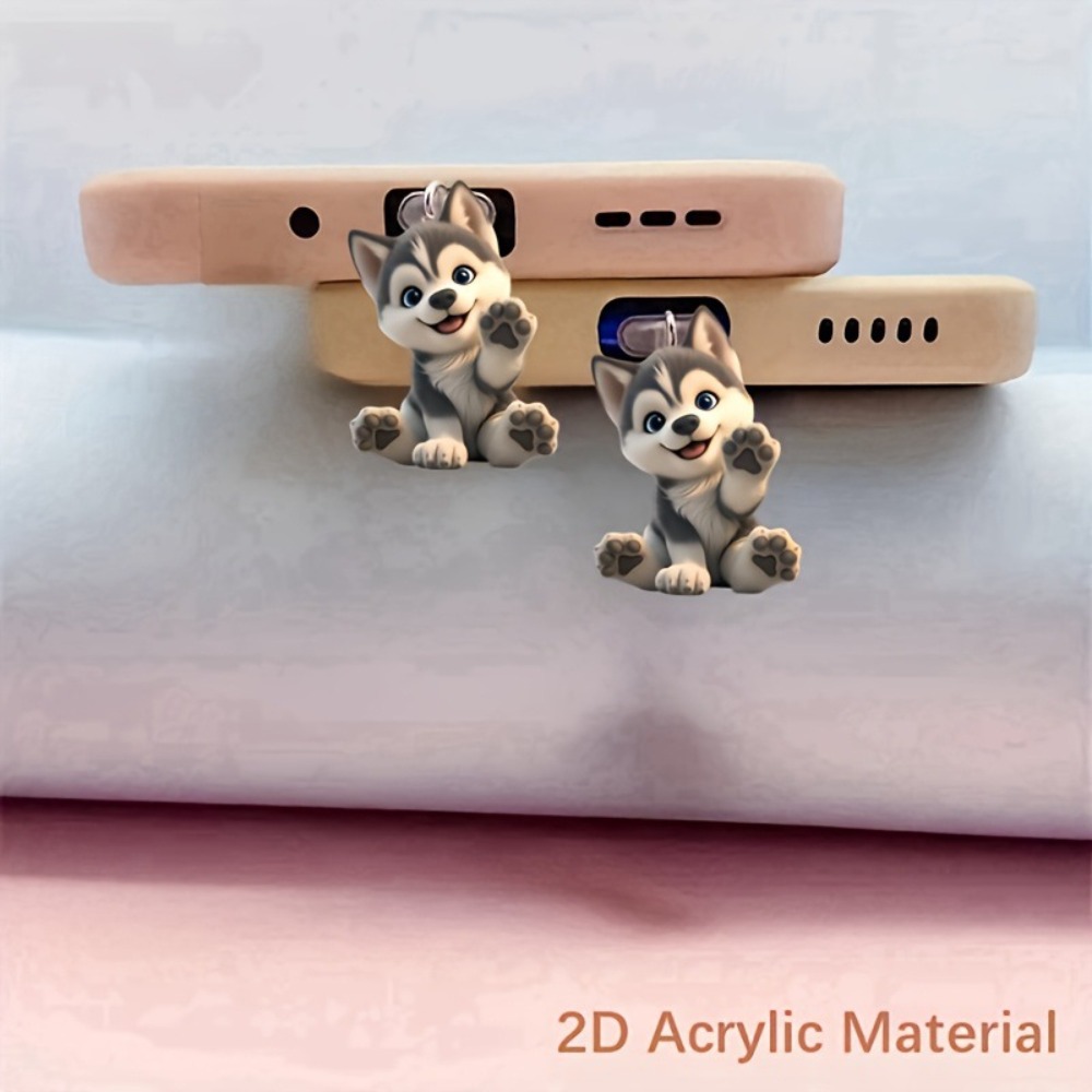 Charming Dog Dust Plug Kawaii  - Snapback Hat Flat recension och pris