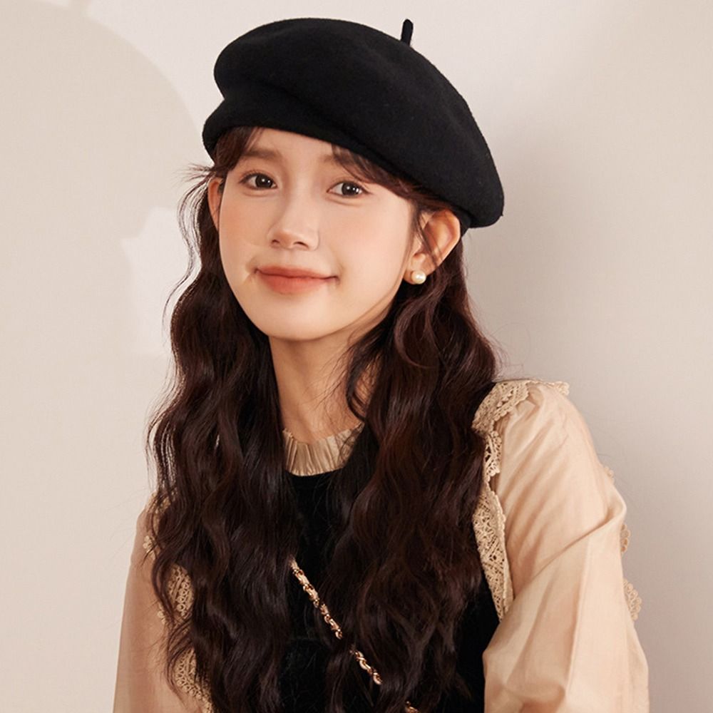 Autumn Winter Warm Wool Berets - Beret French Wool recension och pris